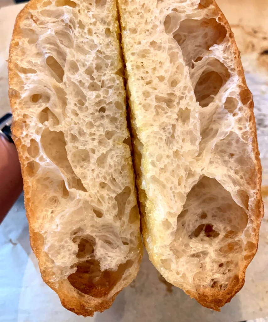 Split baguette