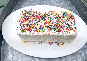 Oreo Semi-Freddo cake done