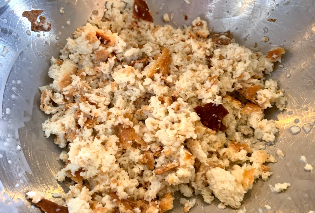 Meatballs before shaped